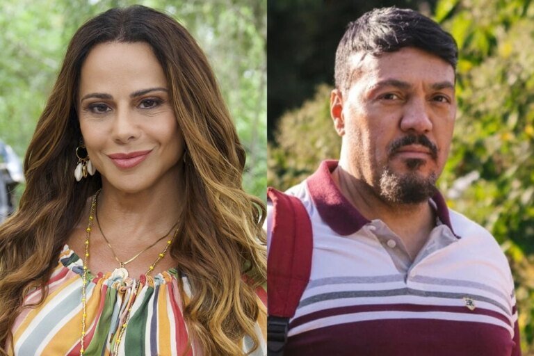 Três Graças resgata foto antiga de Belo e Viviane Araújo; veja imagem