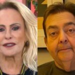 Ana Maria Braga quebra protocolo e manda recado para Faustão ao vivo