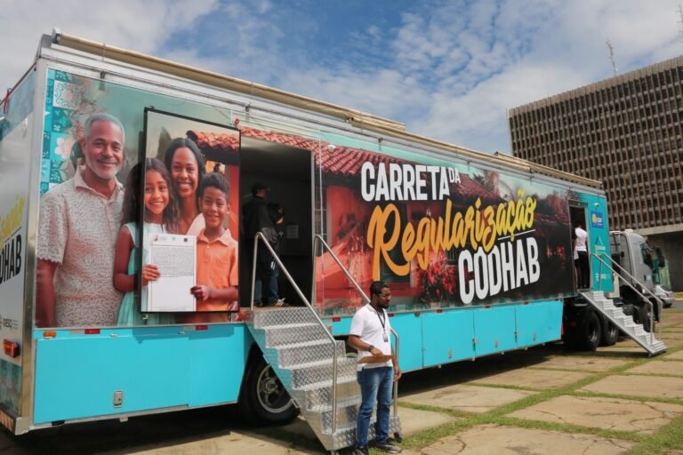 Carreta da Regularização chega a Samambaia com serviços gratuitos para moradores