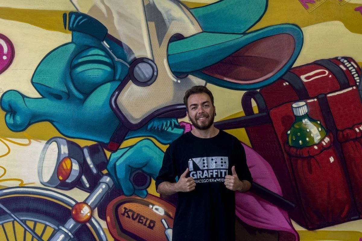 Grafite Pra Cego Ver leva inclusão para a zona norte de São Paulo