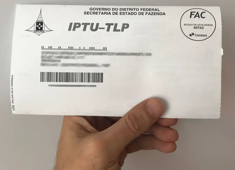 Pagamento do IPTU 2026 no DF começa segunda-feira (11)