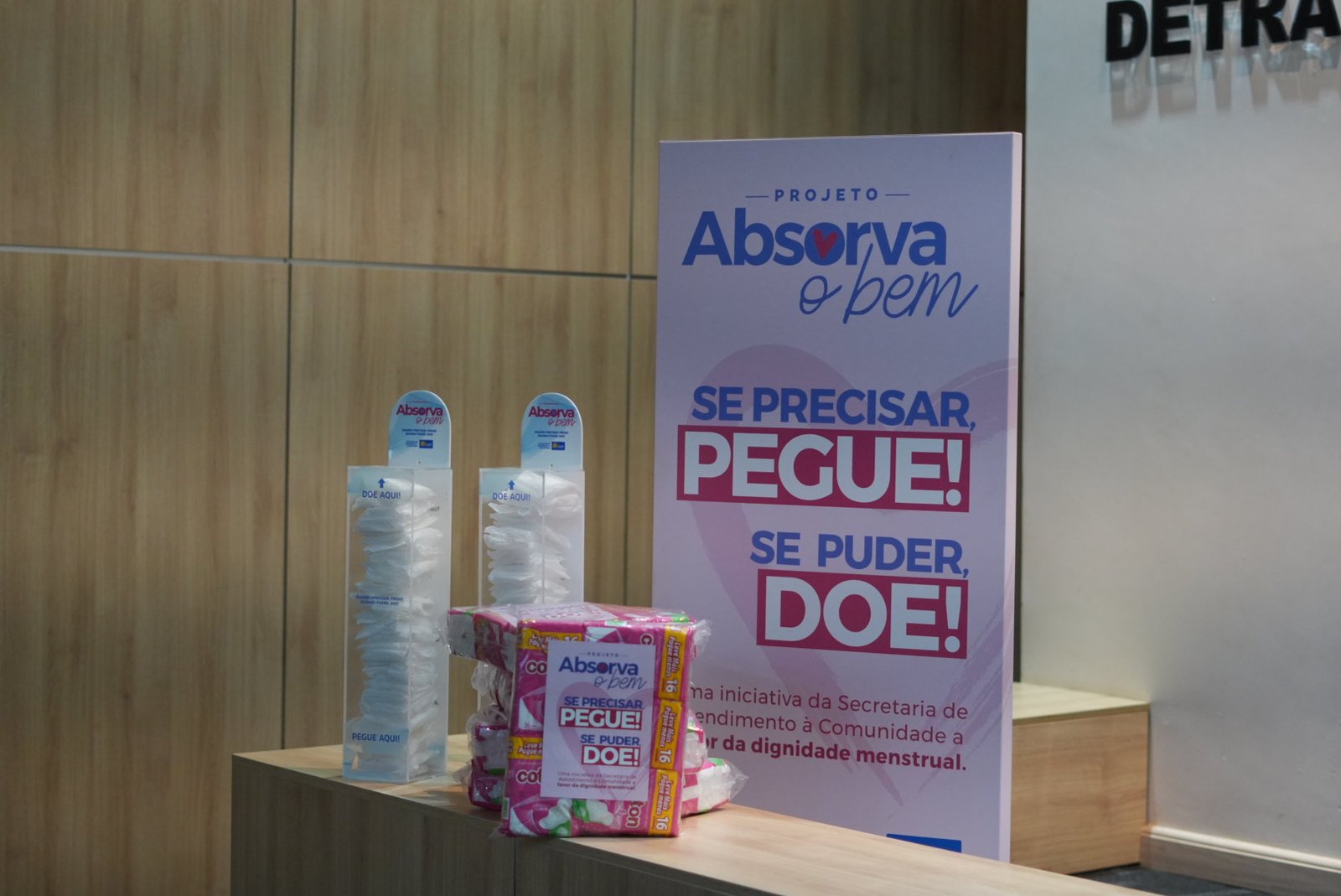 Programa Absorva o Bem completa um ano com expansão de pontos solidários no DF