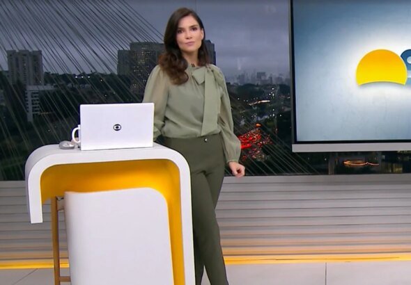 Sabina Simonato se revolta ao vivo com morte de ex-piloto do Globocop