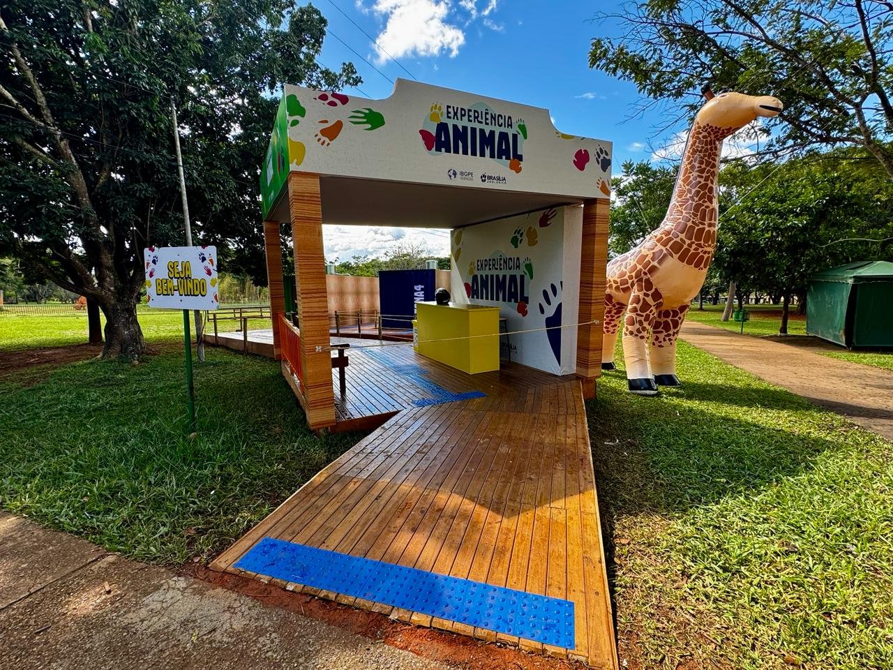 Zoo de Brasília aposta em experiências interativas para aproximar público da natureza