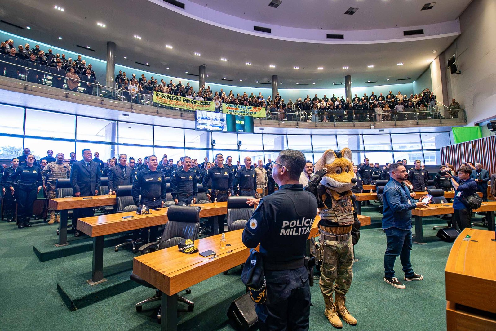 Câmara Legislativa celebra os 217 anos da Polícia Militar do Distrito Federal