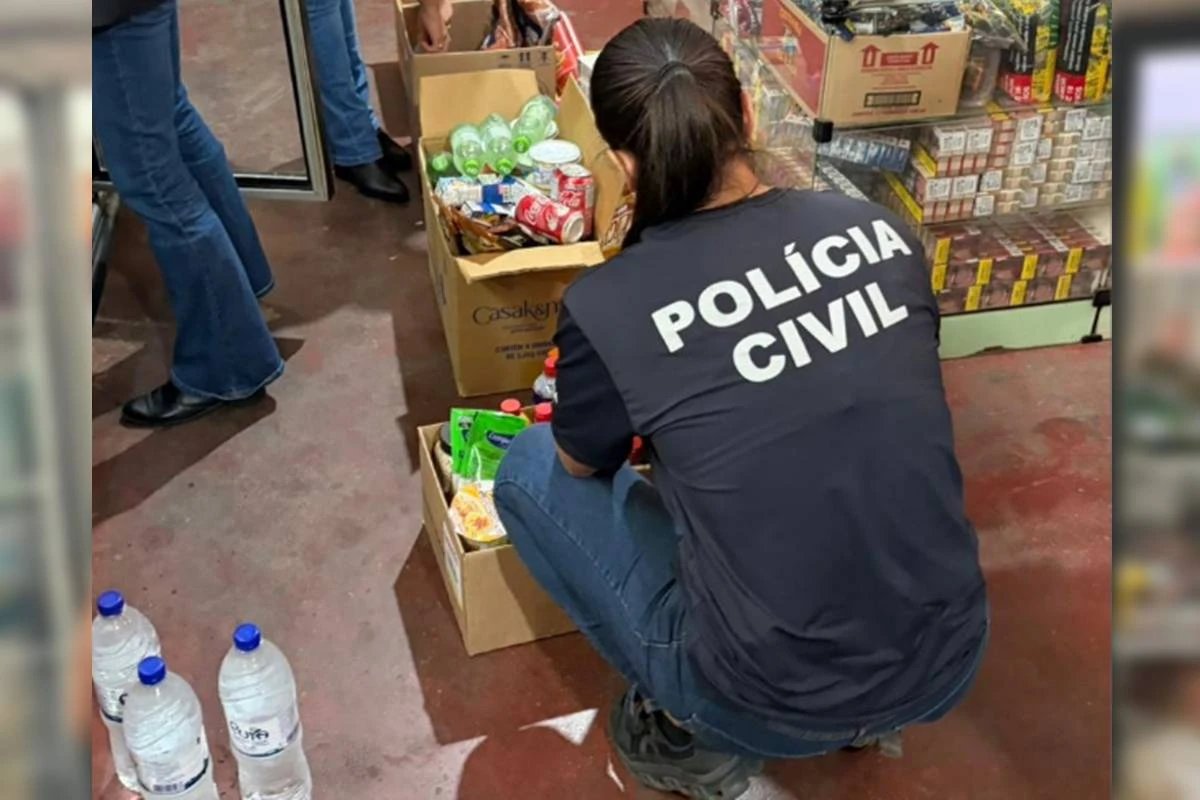 Produtos vencidos são apreendidos em mercado pela Polícia Civil