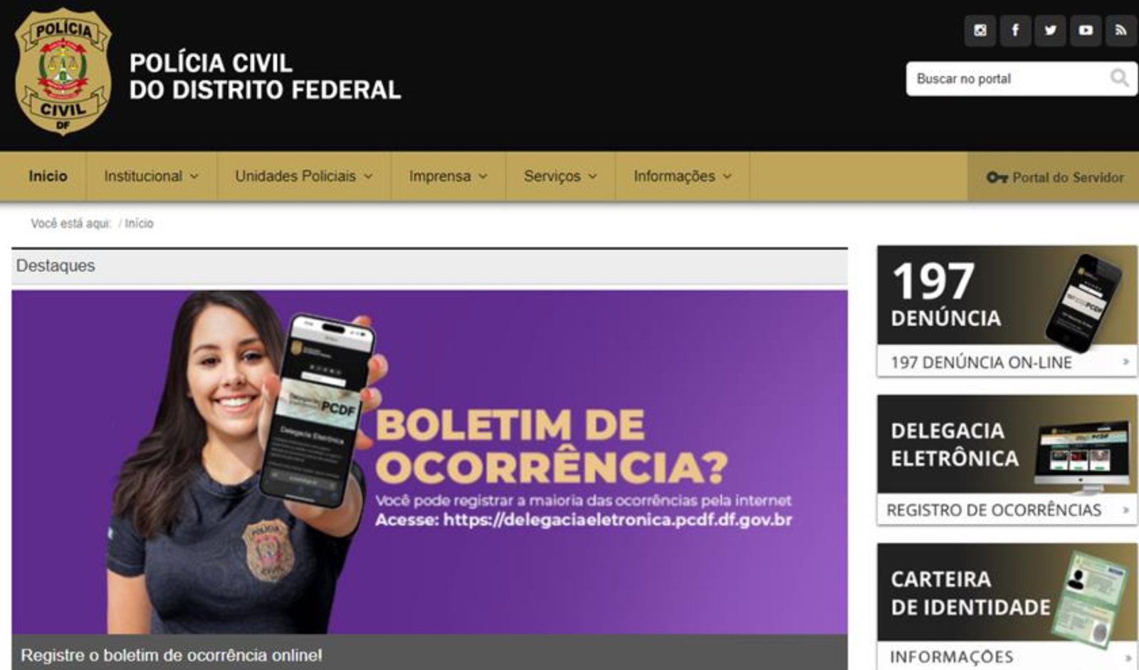 Violência contra a mulher: plataforma online da PCDF bate recorde de atendimentos em 2026